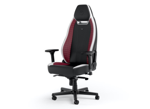 כיסא מנהלים NOBLECHAIRS LEGEND BLACK/WHITE/RED בצבע שחור/לבן/אדום