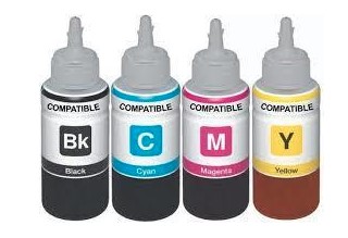 סט דיו לסובלימציה - 4 צבעים Epson - כל בקבוק 100 מ"ל