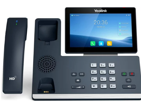 טלפון Yealink SIPT58W Pro - כולל שפופרת אלחוטית