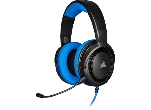 אוזניות CORSAIR HS35 STEREO GAMING HEADSET - BLUE