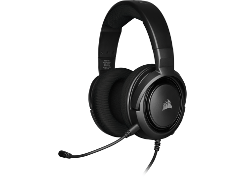 אוזניות CORSAIR HS35 STEREO GAMING HEADSET CARBON