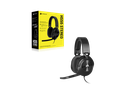 אוזניות גיימינג CORSAIR HS55 STEREO WIRED - CARBON