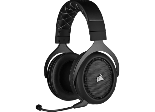 אוזניות CORSAIR HS70 PRO WIRELESS GAMING HEADSET - CARBON