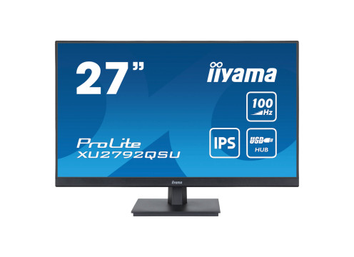 מסך מחשב IIYAMA 27" PROLITE IPS WQHD 100HZ 0.4MS