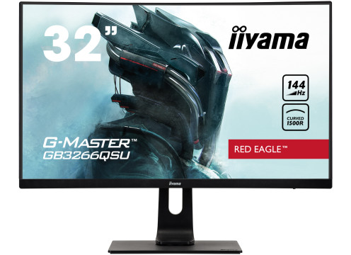 מסך גיימינג קעור IIYAMA 31.5" WQHD GB3266QSU-B1 144HZ 1MS VA