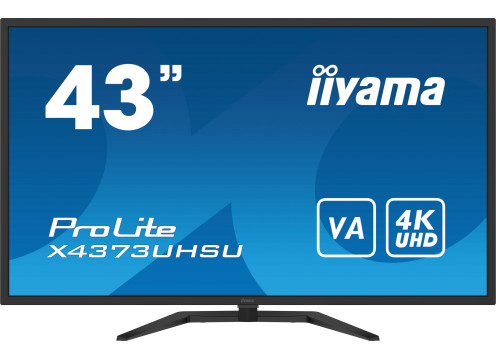 מסך מחשב ‏43 ‏אינטש iiYAMA ProLite X4373UHSU-B1 4K