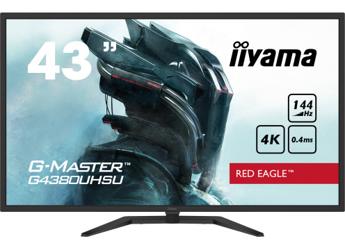 IIYAMA 42.5" 4K UHD 144HZ 4MS G-MASTER GAMING VA MONITOR