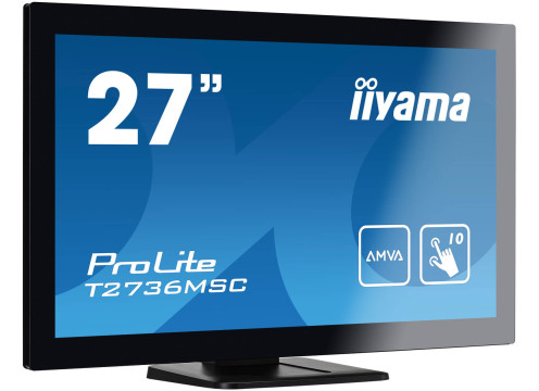 IIYAMA 27" AMVA FHD 4MS 10 POINT TOUCH MONITOR