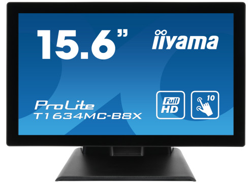 מסך מגע IIYAMA 15.6" PROLITE TN 10PT TOUCH IP65