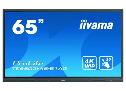 מסך מחשב ‏65 ‏אינטש iiYAMA ProLite TE6502MIS-B1AG 4K