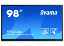 מסך מגע אינטראקטיבי בגודל 98 אינצ' IIYAMA 98" PROLITE IPS 20PT TOUCH 4K INTERACTIVE