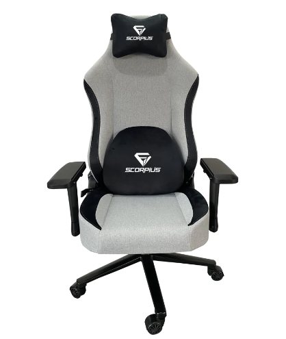 מושב גיימינג בד-אפור בהיר SCORPIUS PERFORMANCE