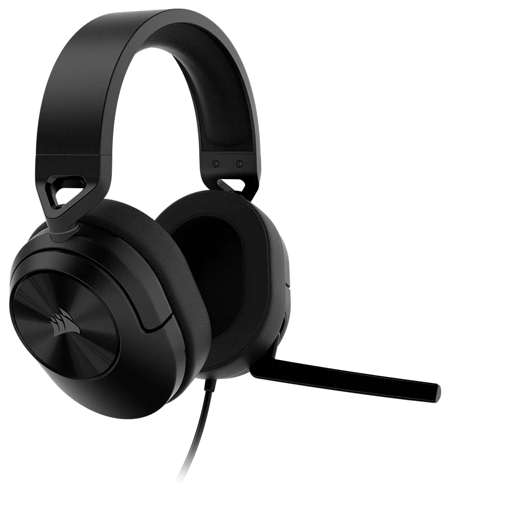 אוזניות גיימינג CORSAIR HS55 STEREO – שחור