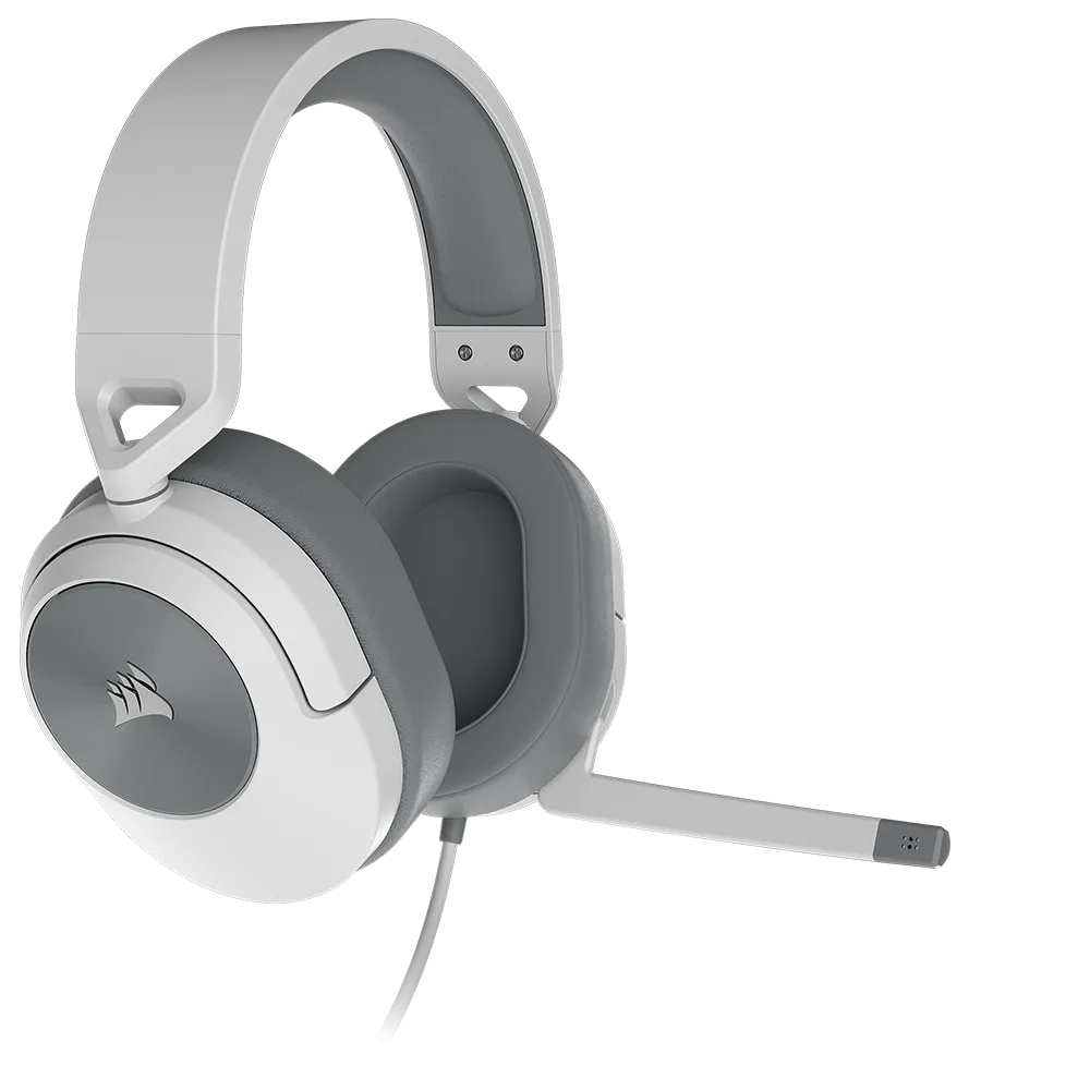 אוזניות גיימינג CORSAIR HS55 STEREO – לבן
