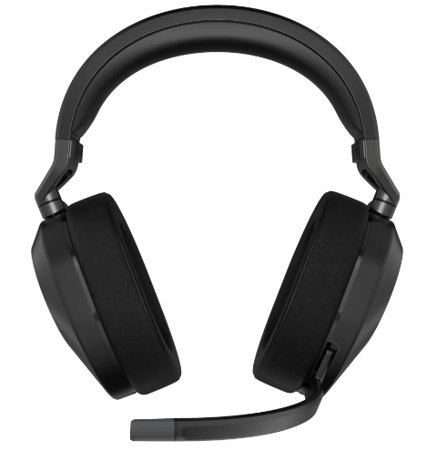 אוזניות גיימינג אלחוטיות CORSAIR HS65 SURROUND 7.1 – שחור