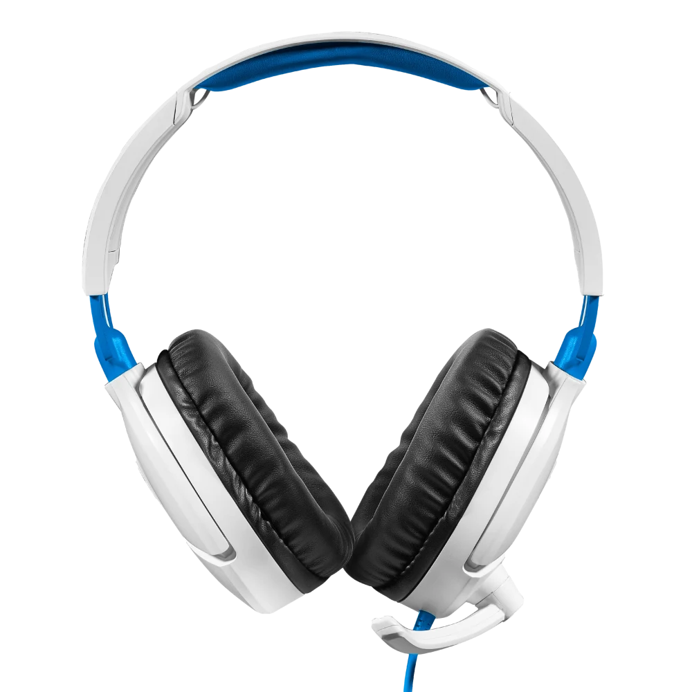 אוזניות גיימינג TURTLE BEACH RECON 70 FOR PlayStation – לבן כחול