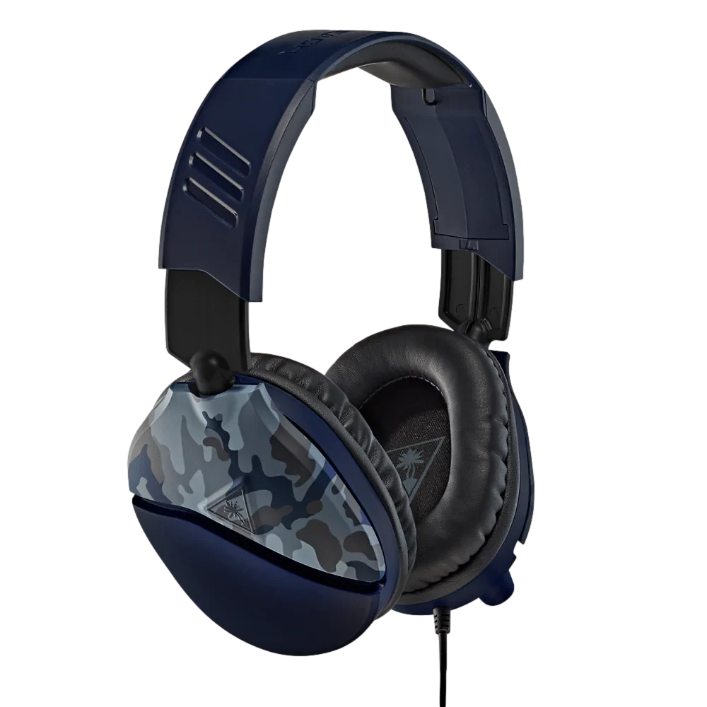 אוזניות גיימינג TURTLE BEACH RECON 70 BLUE CAMO– כחול