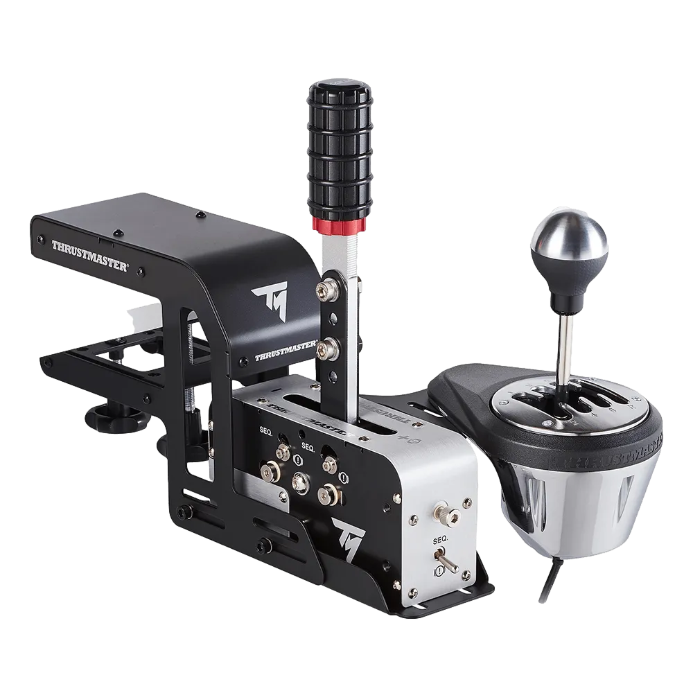 מלחצי מירוץ Thrustmaster לבלם יד TSS ומעביר הילוכים TH8A