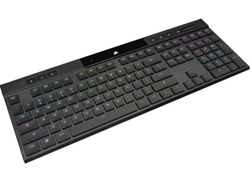 מקלדת גיימינג אלחוטית דקה CORSAIR K100 AIR WIRELESS Ultra-Thin