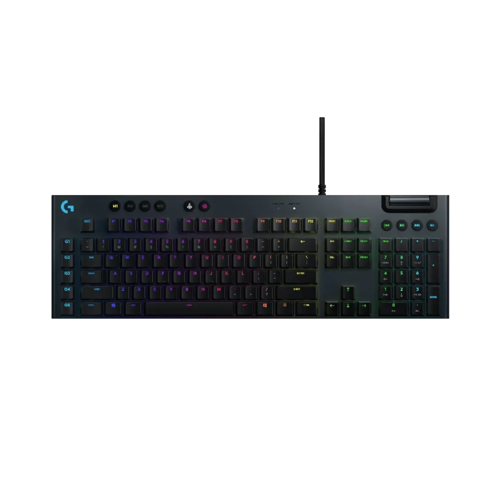 מקלדת G815 LIGHTSYNC CLICKY SWITCH