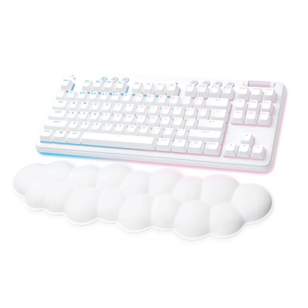 מקלדת גיימינג אלחוטית לבנה LOGITECH G715 Tenkeyless