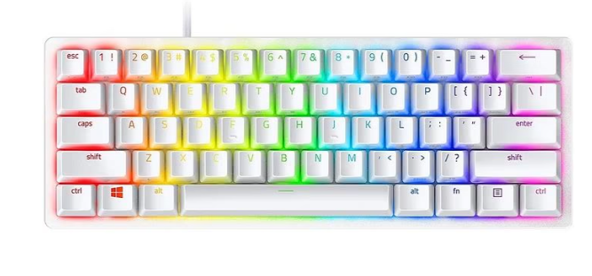 מקל מכאנ RAZER HUNTSM MINI RED.S