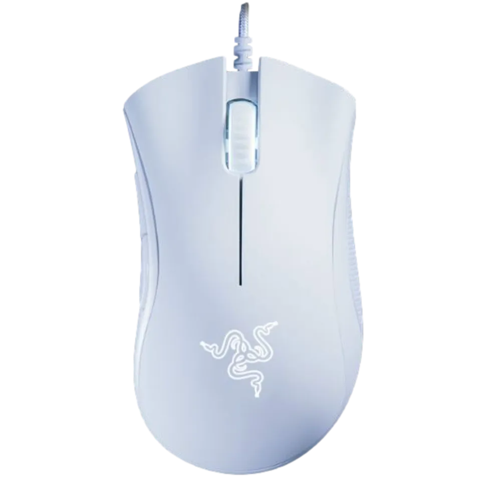 עכבר חוטי לבן RAZER DEATHADDER ESSENTIAL