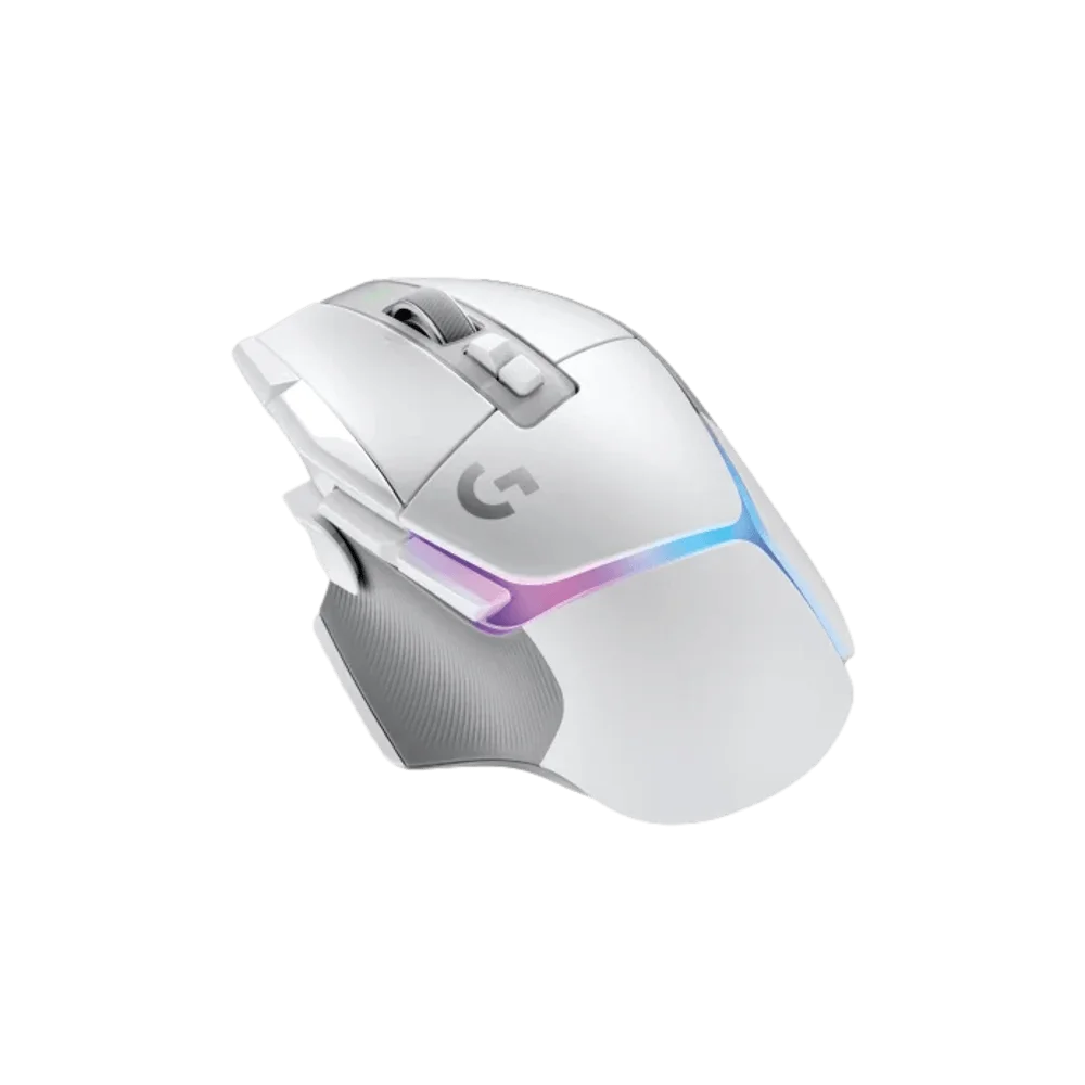 עכבר גיימינג אלחוטי G502 X PLUS Logitech- צבע לבן