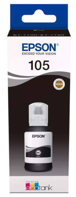 דיו שחור מקורי EPSON 105 C13T00Q140