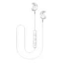 אוזניות כפתור אלחוטיות PHILIPS In-ear wireless headphones בצבע לבן