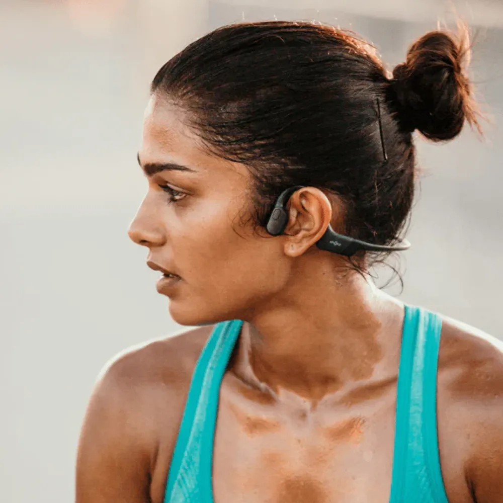 אוזניות עצם SHOKZ OPENRUN MINI בצבע שחור