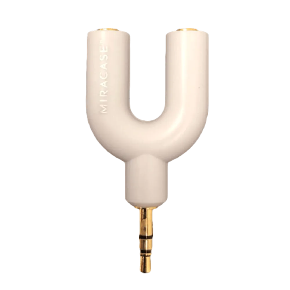 AUDIO SPLITTER מתאם אוזניות מבית SILVR LINE דגם MA-155