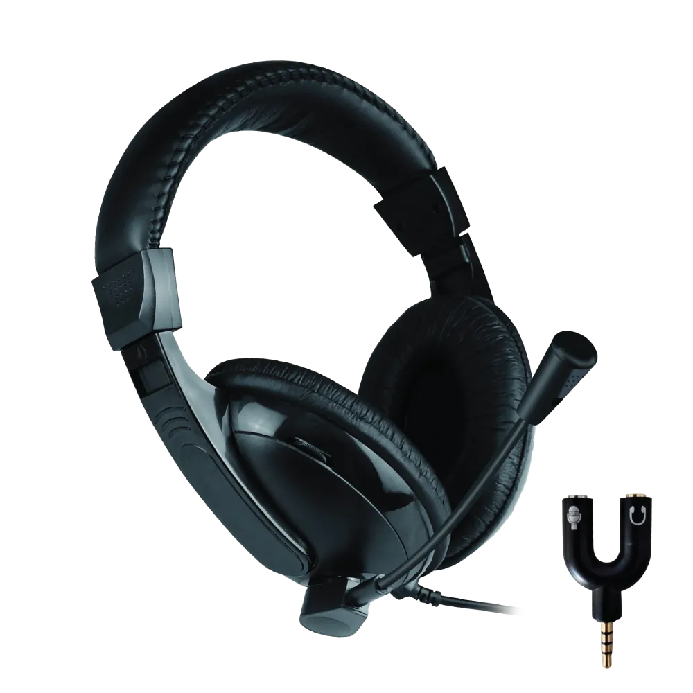 אוזניות + מיקרופון + ווליום לשליטת עוצמה HS-66V SL