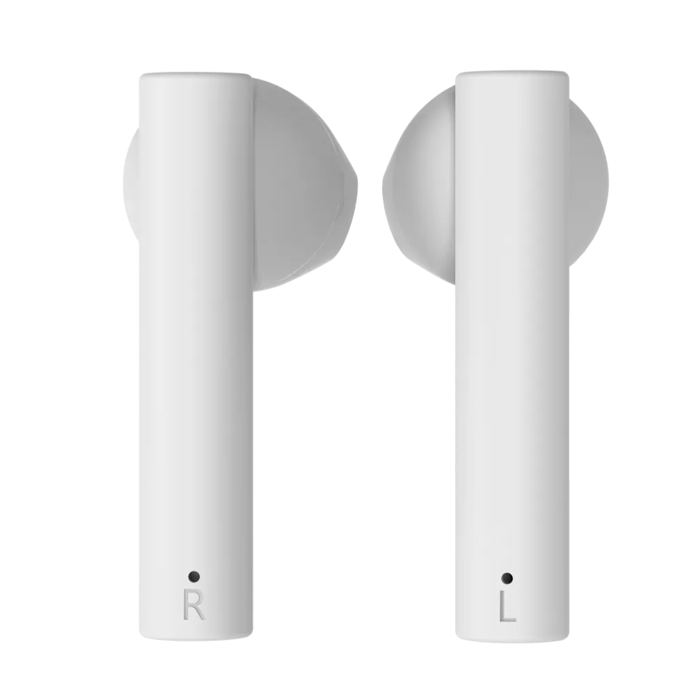 אוזניות אלחוטיות נטענות מבית MIRACASE דגם TRUE WIRELESS EARBUDS MTWS80 בצבע לבן