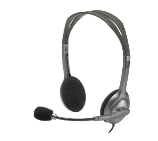 אוזניות ‏חוטיות Logitech H111 לוגיטק
