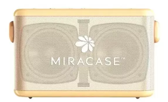 רמקול נייד+מיקרופון MBTS880  MIRACASE בצבע כתום