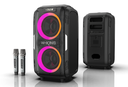 בידורית + 2 מיקרופונים W-KING T9 PRO 120W