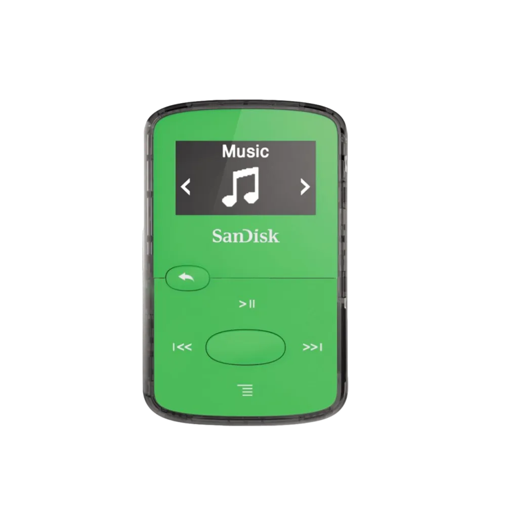 נגן SanDisk Clip Jam MP3 8GB  SANDISK - צבע ירוק