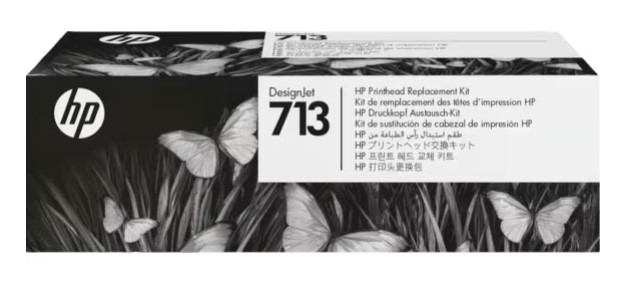 קיט ראשי הדפסה מקורי HP 713 3ED58A