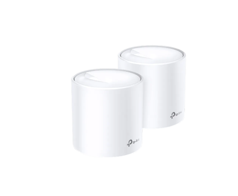מגדיל טווח (2 יחידות באריזה) TP-LINK Deco X50 AX3000 Whole Home Mesh WiFi 6 System
