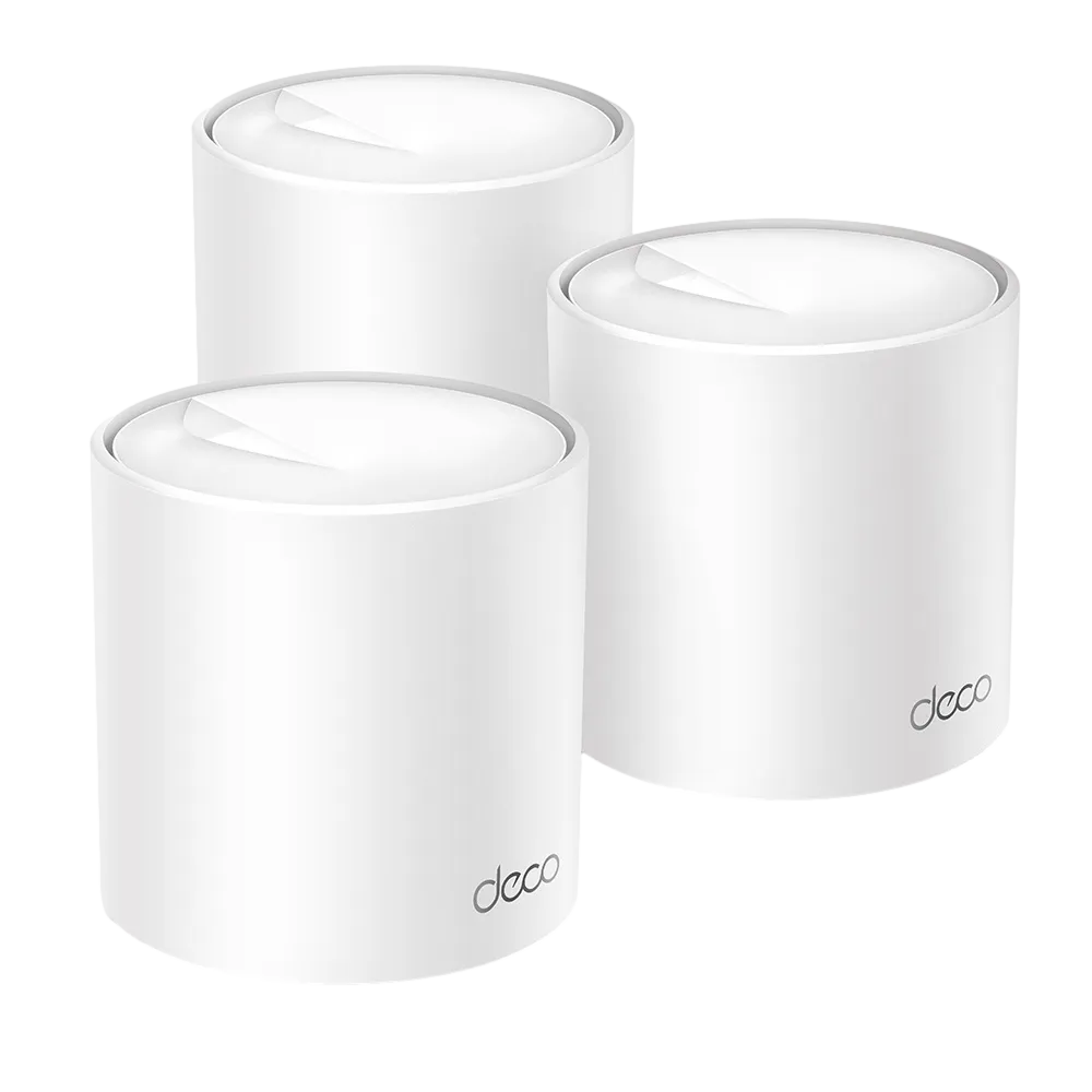 מערכת MESH ‏ TP-Link Deco X50 AX3000 Mesh 3-Pack - כמות 3 יח' באריזה
