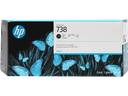 דיו שחור HP 738 300ml Black 498N8A