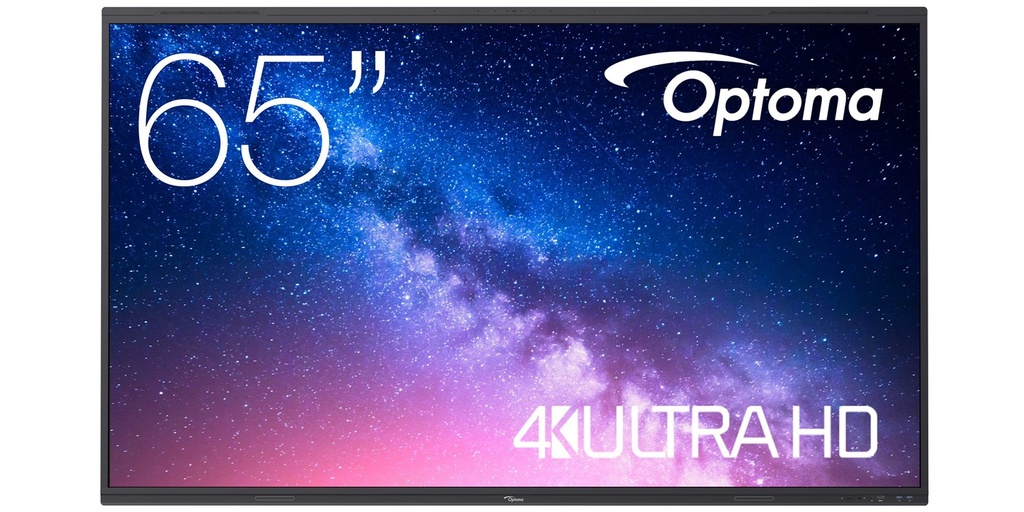 מסך מגע אינטראקטיבי גודל "65 Optoma 5653RK 4K