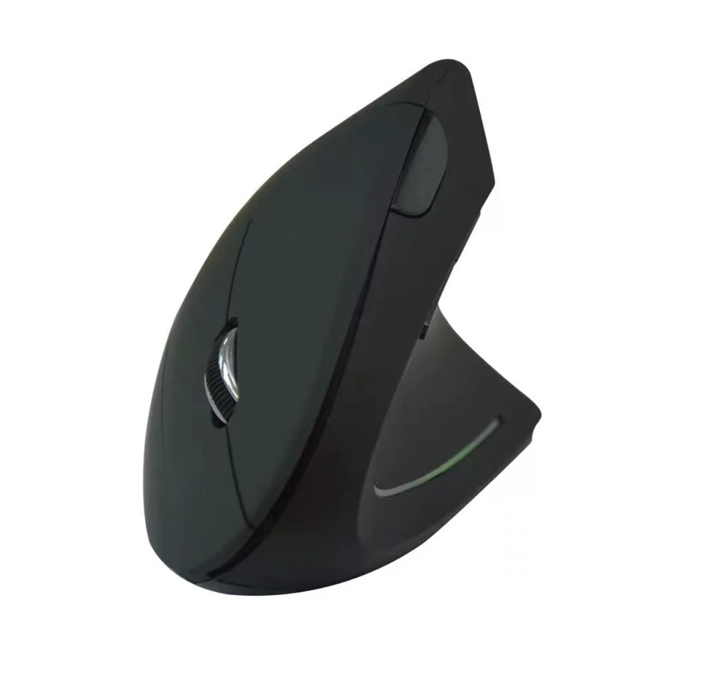 עכבר ארגונומי אלחוטי נטען (אנכי) - RAZINK - 015 - צבע שחור