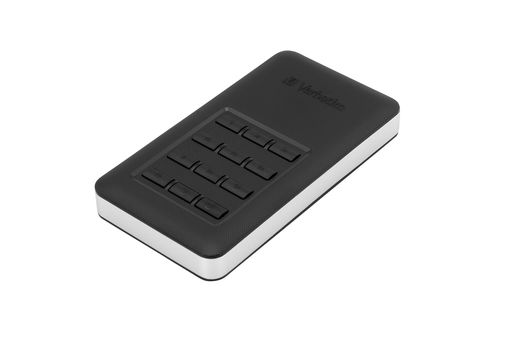 כונן חיצוני VERBATIM USB3.1 256GB STORE´N'GO SECURE SSD W/KEYPAD GEN1