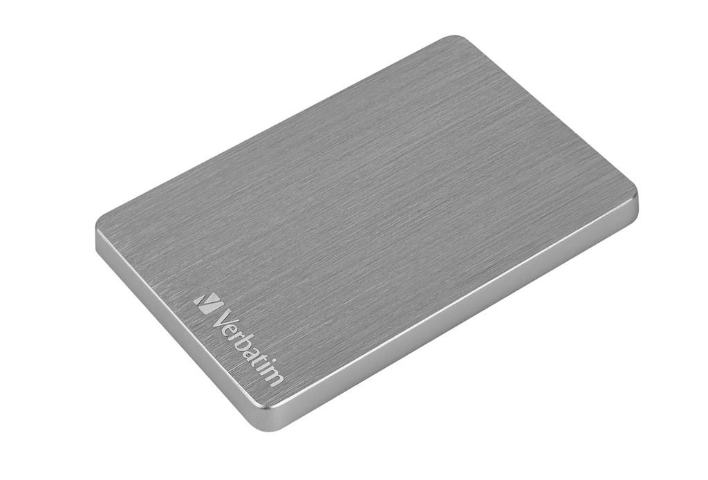 כונן חיצוני VERBATIM STORE´N´GO ALU SLIM HDD 2.5" 2TB USB3.2 GEN1 GREY