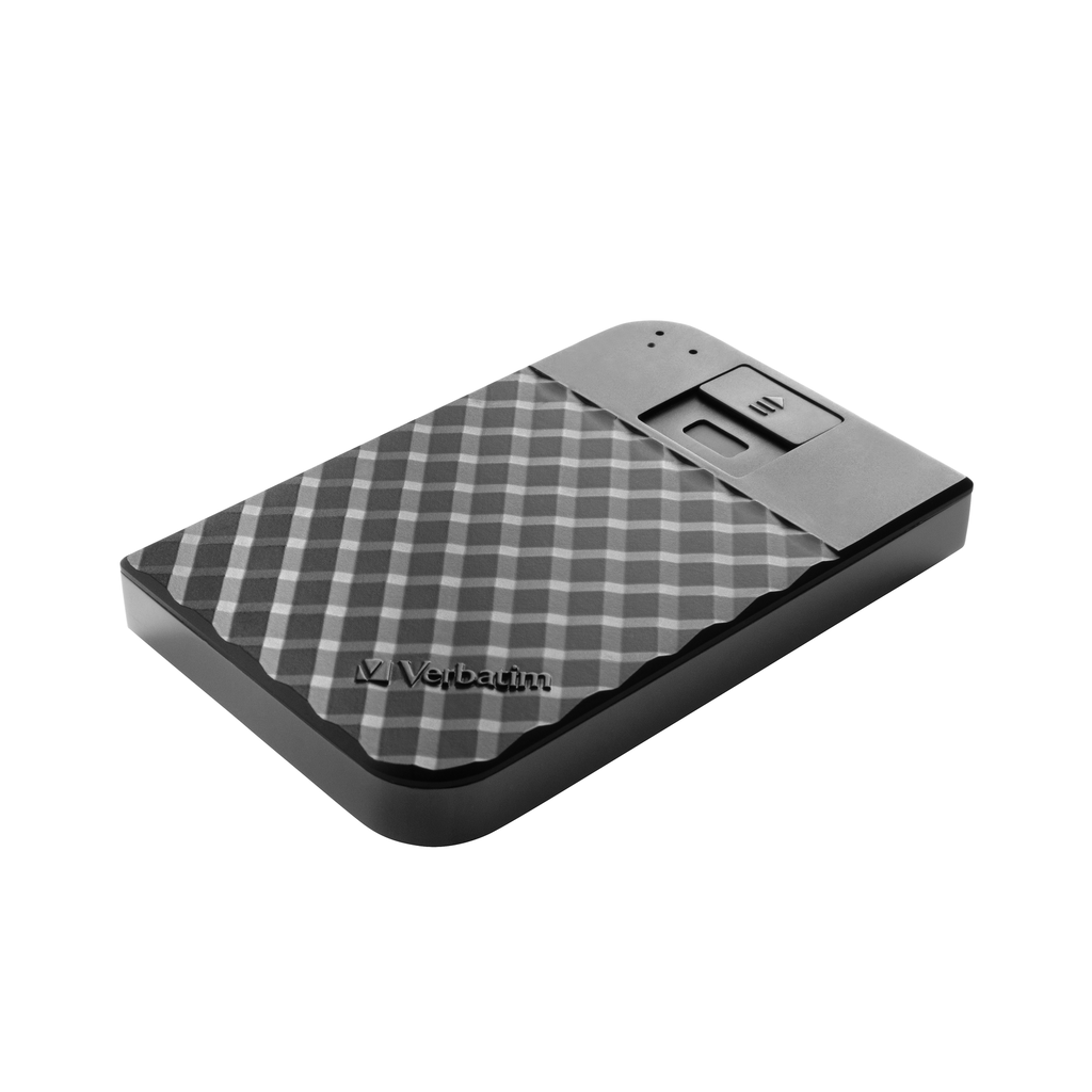כונן קשיח חיצוני VERBATIM FINGERPRINT SECURE HDD 2.5" 2TB USB3.1 GEN1