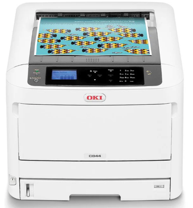 מדפסת לייזר צבעונית A3 OKI C844DNW
