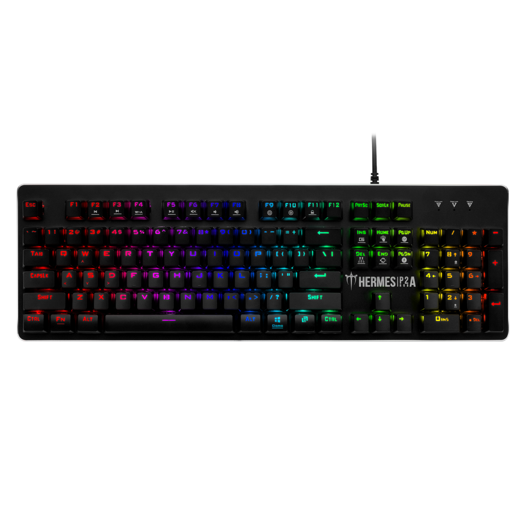 מקלדת HERMES BLUE P2A KB 