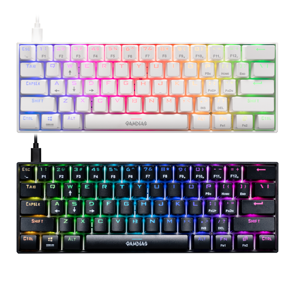 BLACK RGB E3 HERMES KB מקלדת